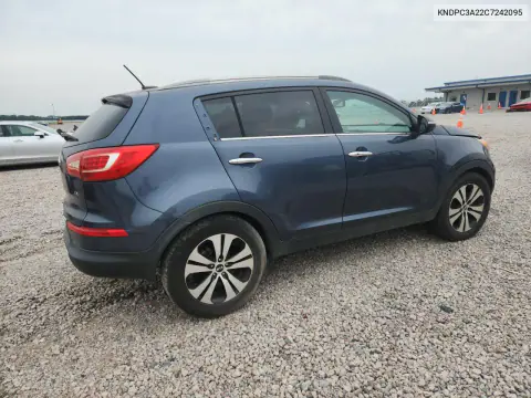 2012 Kia Sportage Ex VIN KNDPC3A22C7242095 фото 3