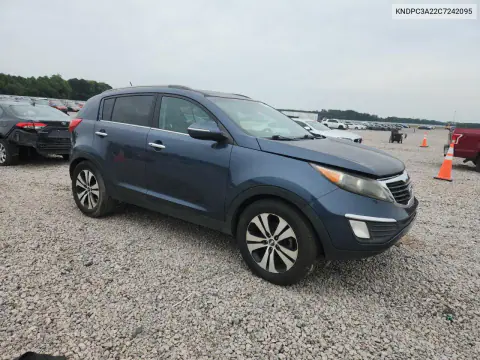 2012 Kia Sportage Ex VIN KNDPC3A22C7242095 фото 4