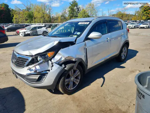 KNDPB3A21D7409230 — 2013 Kia Sportage, Передняя часть, фото до ремонта