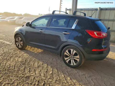 2013 Kia Sportage Ex VIN KNDPC3A28D7481832 фото 2