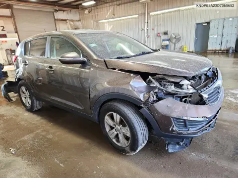 2013 Kia Sportage Lx VIN KNDPB3A23D7365652 фото 4