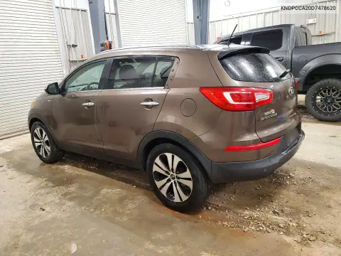 KNDPCCA20D7478620 — 2013 Kia Sportage, фото 2 с аукциона Copart, Механические повреждения