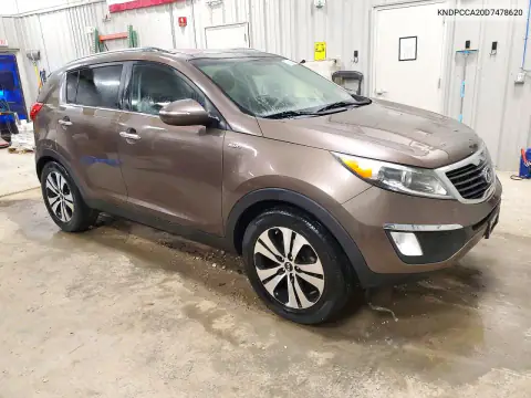 KNDPCCA20D7478620 — 2013 Kia Sportage, фото 4 с аукциона Copart, Механические повреждения