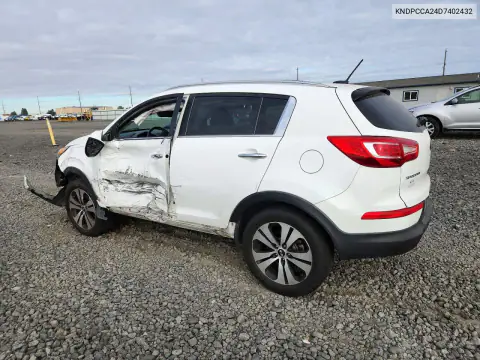KNDPCCA24D7402432 — 2013 Kia Sportage, фото 2 с аукциона Copart, Боковая часть