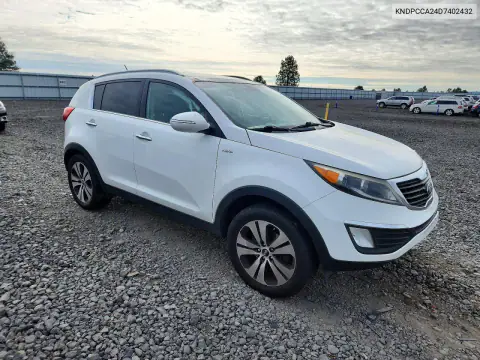 KNDPCCA24D7402432 — 2013 Kia Sportage, фото 4 с аукциона Copart, Боковая часть