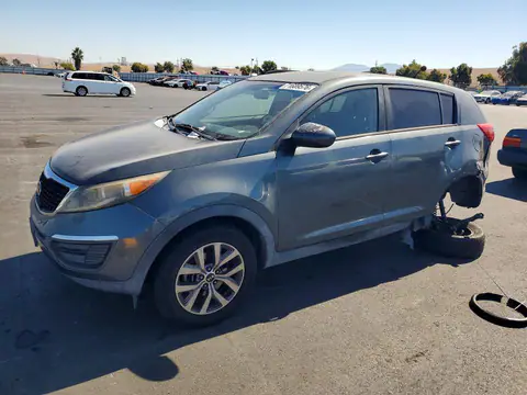 KNDPB3AC1E7559476 — 2014 Kia Sportage, Задняя часть (Rear End), фото до ремонта