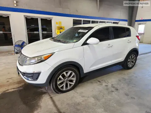 KNDPB3AC0E7631025 — 2014 Kia Sportage, Мелкие вмятины и царапины, фото до ремонта
