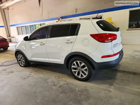 2014 Kia Sportage Lx VIN KNDPB3AC0E7631025 фото 2