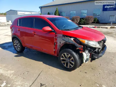 2014 Kia Sportage Lx VIN KNDPBCAC1E7606036 фото 4