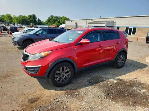 KNDPBCAC3F7704227 — 2015 Kia Sportage, Передняя часть (Front End), фото до ремонта