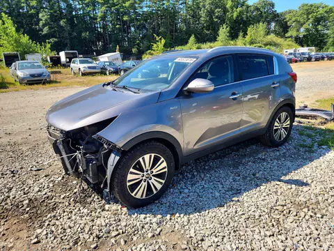 KNDPCCAC8F7712384 — 2015 Kia Sportage, Передняя часть (Front End), фото до ремонта
