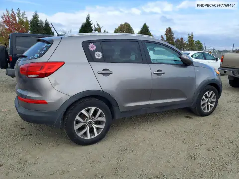 2015 Kia Sportage Lx VIN KNDPBCAC9F7769454 фото 3