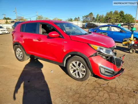 2015 Kia Sportage Gl - Middle-Low VIN KNDPBCAC9F7702627 фото 4