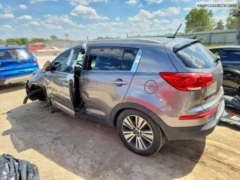 KNDPCCAC8G7815855 — 2016 Kia Sportage, фото 2 с аукциона Copart, Передняя часть