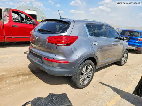 KNDPCCAC8G7815855 — 2016 Kia Sportage, фото 3 с аукциона Copart, Передняя часть