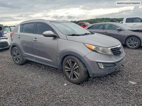 2016 Kia Sportage Sx VIN KNDPCCA62G7806594 фото 4