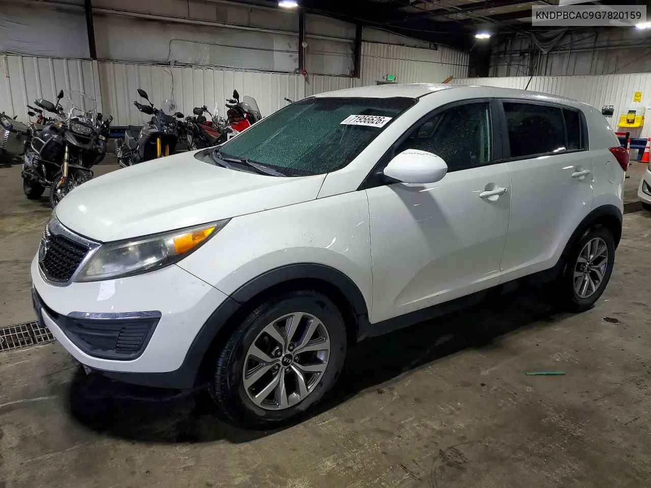 KNDPBCAC9G7820159 Kia Sportage 2016 — повреждение Механические повреждения, фото до ремонта