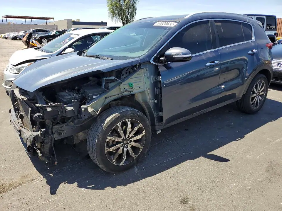 KNDPN3AC7H7089109 Kia Sportage 2017 — повреждение Передняя часть, фото до ремонта