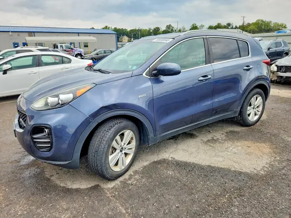 KNDPMCAC7H7285733 — 2017 Kia Sportage, Передняя часть (Front End), фото до ремонта