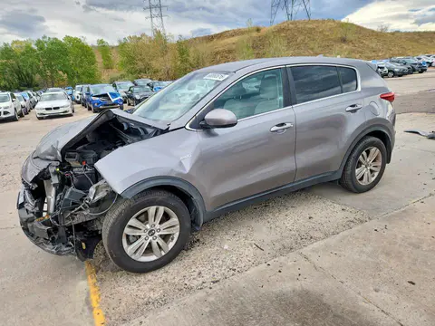 KNDPMCAC6H7276070 — 2017 Kia Sportage, Передняя часть (Front End), фото до ремонта