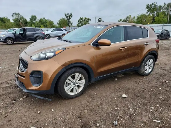 KNDPM3AC0H7136337 — 2017 Kia Sportage, Передняя часть (Front End), фото до ремонта