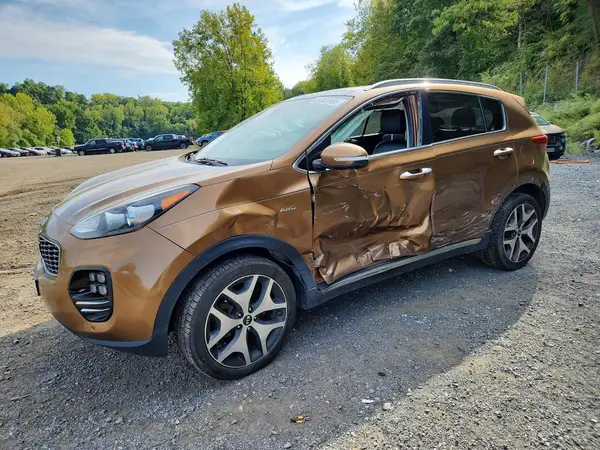 KNDPRCA67H7095894 — 2017 Kia Sportage, Боковая часть (Side), фото до ремонта