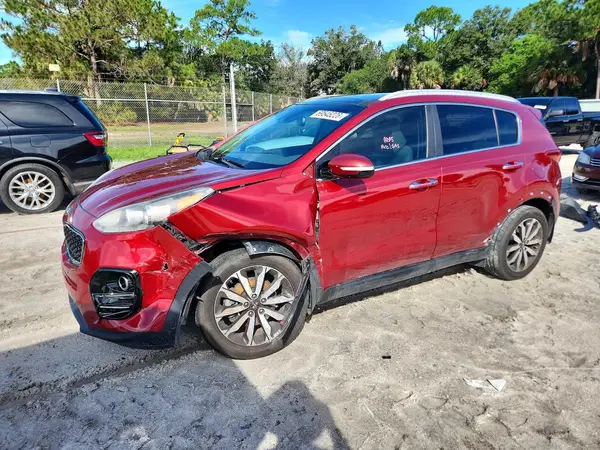 KNDPN3AC4H7158791 — 2017 Kia Sportage, Передняя часть (Front End), фото до ремонта