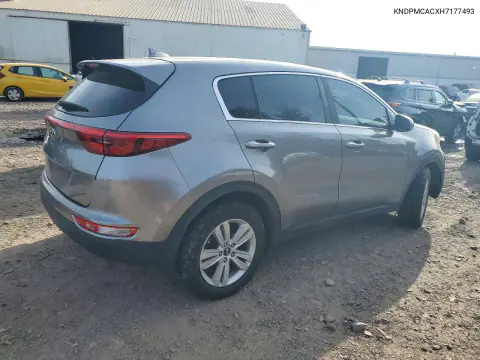 2017 Kia Sportage Lx VIN KNDPMCACXH7177493 фото 3