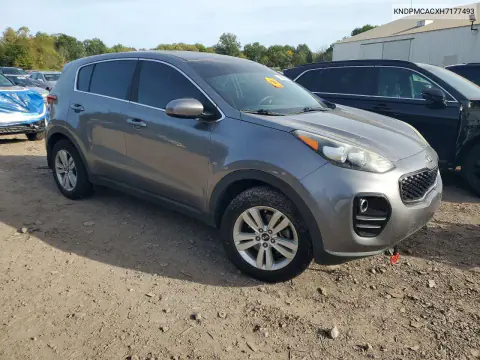 2017 Kia Sportage Lx VIN KNDPMCACXH7177493 фото 4