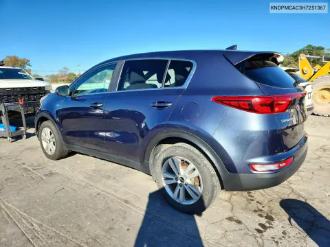 2017 Kia Sportage Lx VIN KNDPMCAC3H7251367 фото 2