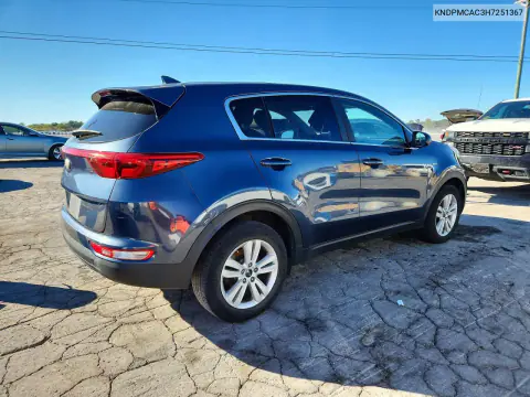 2017 Kia Sportage Lx VIN KNDPMCAC3H7251367 фото 3