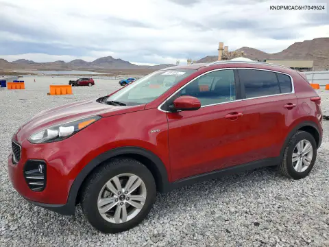 KNDPMCAC6H7049624 — 2017 Kia Sportage, Вандализм, фото до ремонта