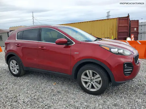 2017 Kia Sportage Lx VIN KNDPMCAC6H7049624 фото 4
