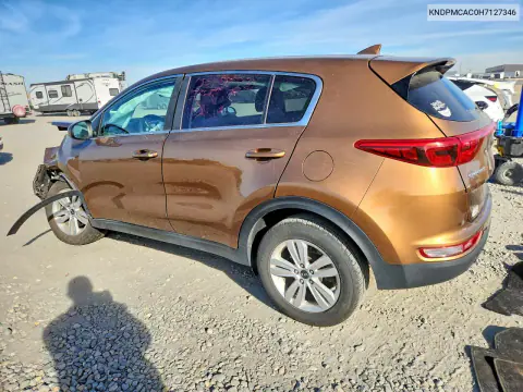 2017 Kia Sportage Lx VIN KNDPMCAC0H7127346 фото 2