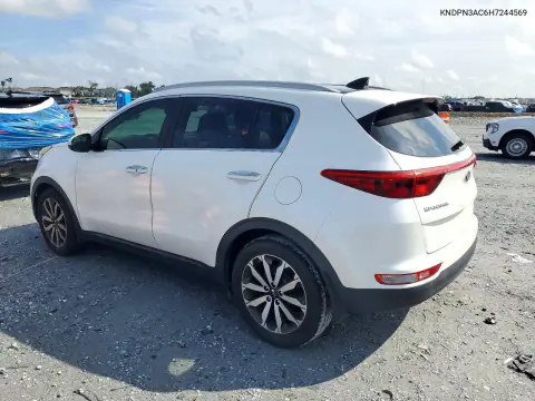 2017 Kia Sportage VIN KNDPN3AC6H7244569 фото 2