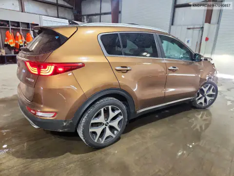 2017 Kia Sportage Sx VIN KNDPRCA69H7090857 фото 3