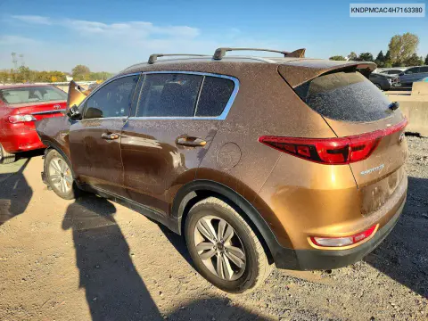 2017 Kia Sportage Lx VIN KNDPMCAC4H7163380 фото 2