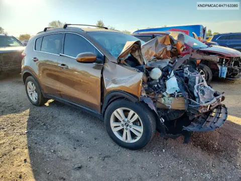 2017 Kia Sportage Lx VIN KNDPMCAC4H7163380 фото 4
