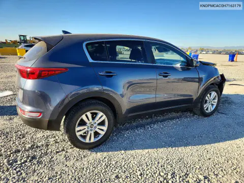 2017 Kia Sportage Lx VIN KNDPMCAC0H7163179 фото 3