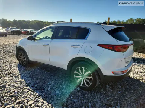 2017 Kia Sportage Ex VIN KNDPNCAC5H7223924 фото 2