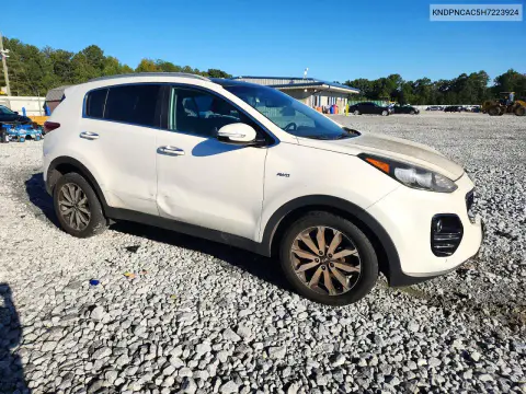 2017 Kia Sportage Ex VIN KNDPNCAC5H7223924 фото 4