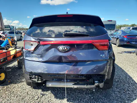 KNDPN3AC0H7291788 — 2017 Kia Sportage, Задняя часть, фото до ремонта