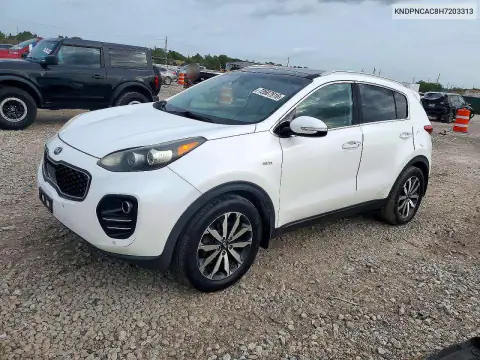 KNDPNCAC8H7203313 — 2017 Kia Sportage, Мелкие вмятины и царапины, фото до ремонта