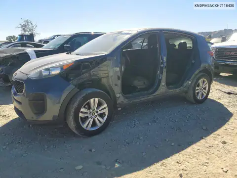 KNDPM3ACXH7118430 — 2017 Kia Sportage, Сторона, фото до ремонта