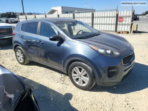 KNDPM3ACXH7118430 — 2017 Kia Sportage, фото 4 с аукциона Copart, Сторона