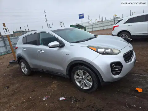 KNDPMCACXH7277612 — 2017 Kia Sportage, фото 4 с аукциона Copart, Передняя часть