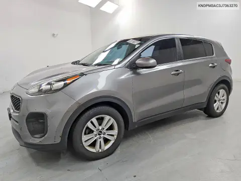 KNDPM3AC3J7363270 — 2018 Kia Sportage, Механические повреждения, фото до ремонта