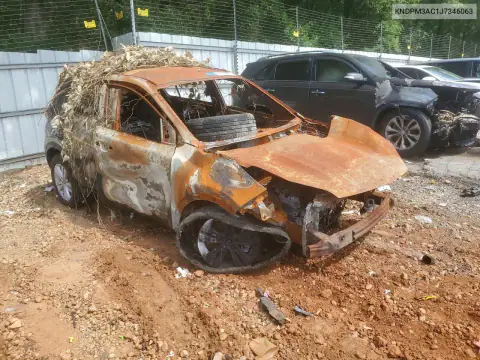 KNDPM3AC1J7346063 — 2018 Kia Sportage, фото 4 с аукциона Copart 20.10.2026, Пожар