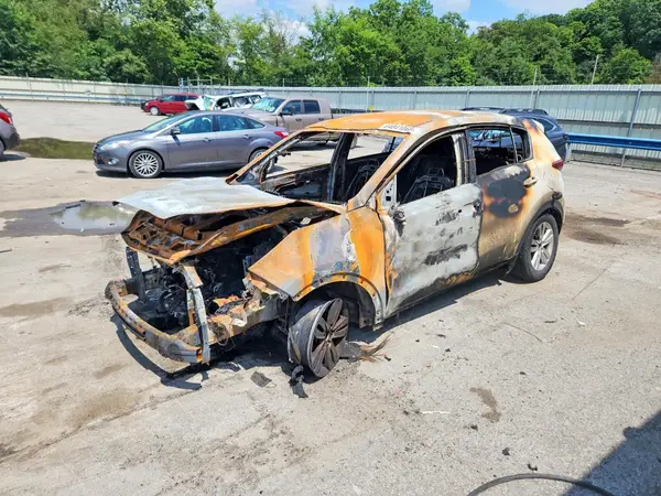 KNDPMCACXJ7489125 — 2018 Kia Sportage, Пожар двигателя (Burn - Engine), фото до ремонта