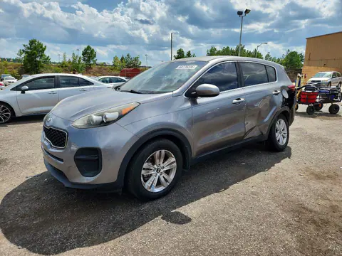 KNDPM3AC0J7335555 — 2018 Kia Sportage, Задняя часть (Rear End), фото до ремонта
